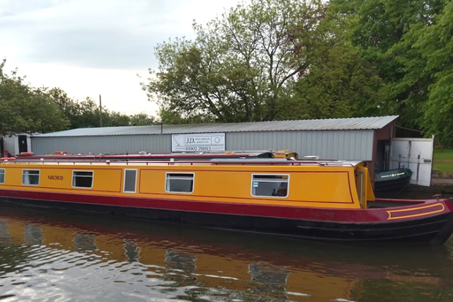 Canal Boats Moored at Gailey